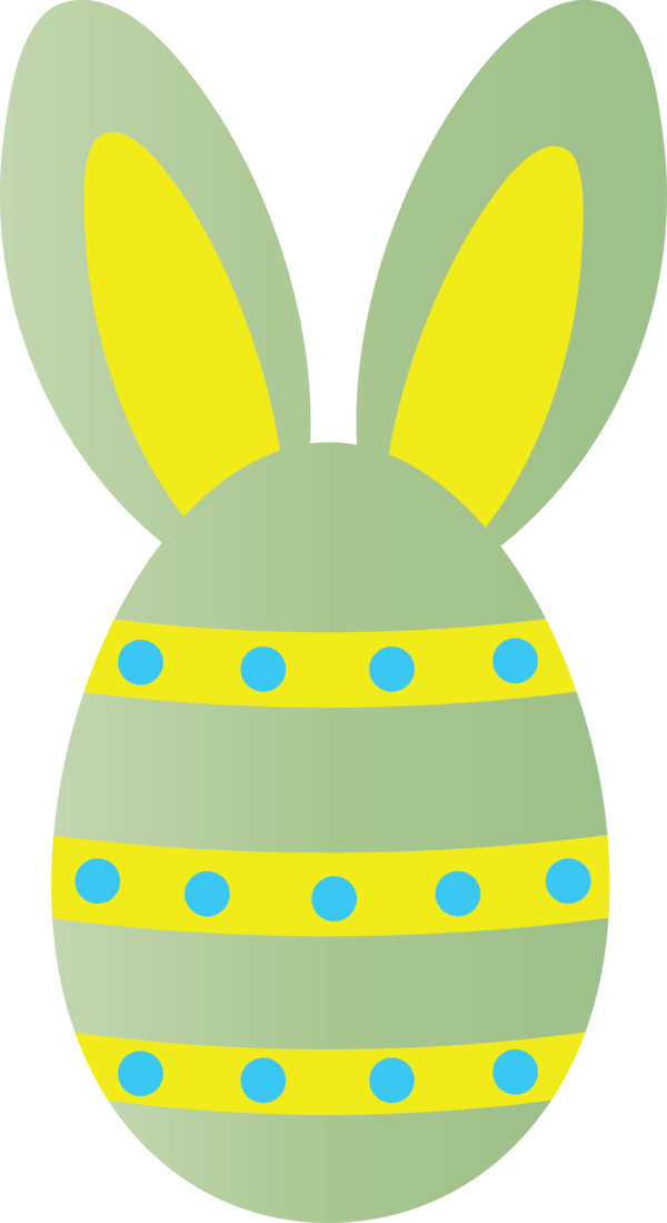Transparent Easter Yellow Green Easter egg for Easter Egg for Easter