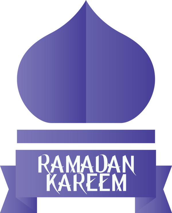 Transparent Ramadan Violet Purple Logo for EID Ramadan for Ramadan