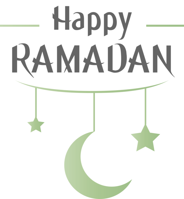 Transparent Ramadan Text Font Logo for EID Ramadan for Ramadan