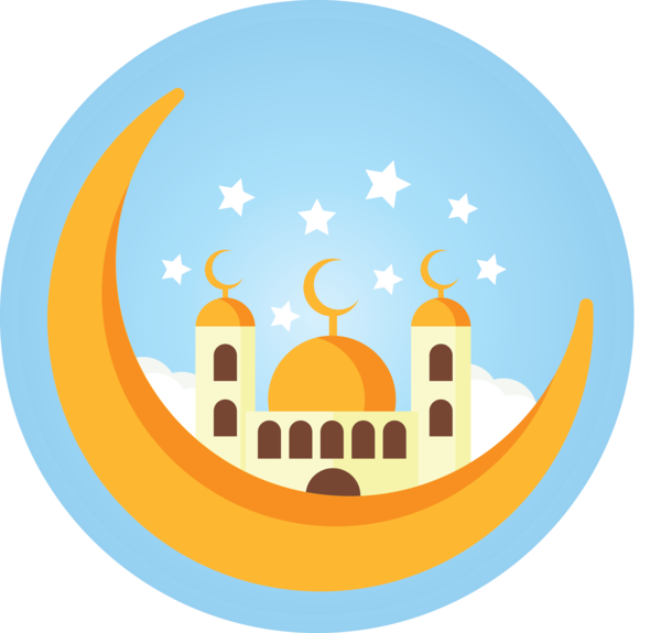Transparent Ramadan Logo Mosque for EID Ramadan for Ramadan