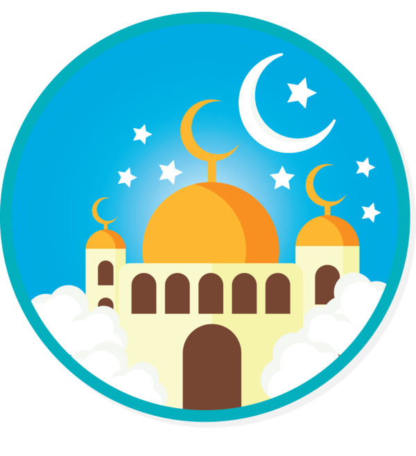 Transparent Ramadan Sky Mosque World for EID Ramadan for Ramadan