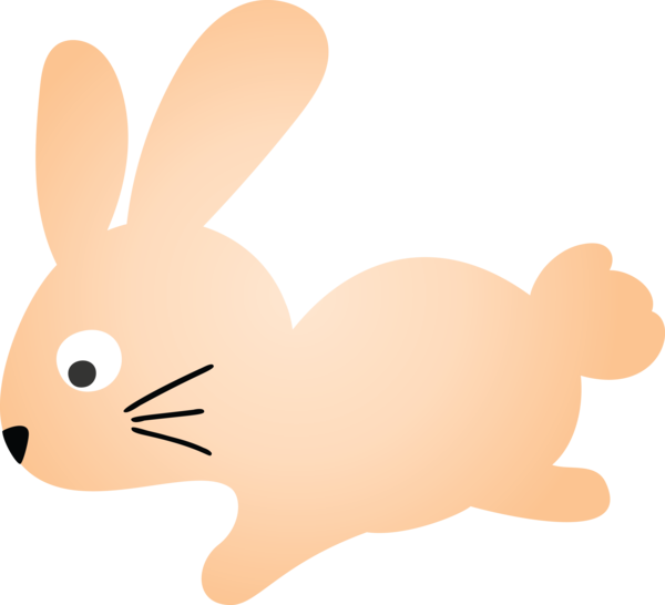 Transparent Easter Rabbit Cartoon Rabbits and Hares for Easter Bunny for Easter