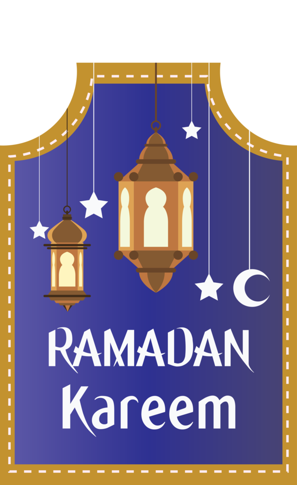 Transparent Ramadan Font Logo Banner for EID Ramadan for Ramadan