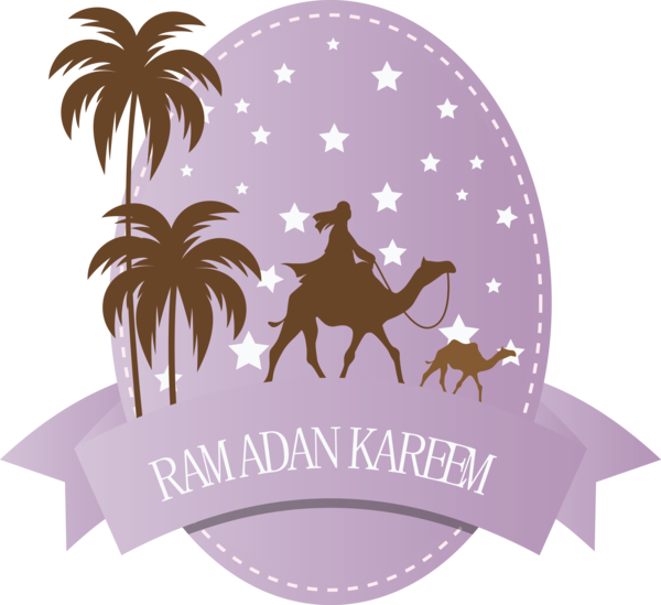 Transparent Ramadan Logo Horse for EID Ramadan for Ramadan