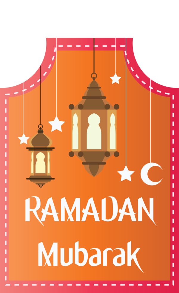 Transparent Ramadan Lighting Font for EID Ramadan for Ramadan