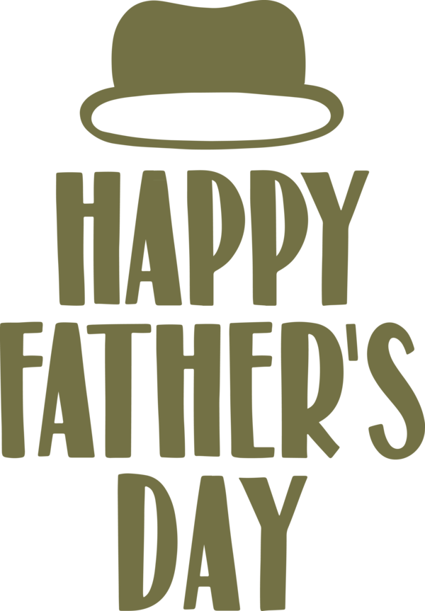 Transparent Father's Day Hat Font Headgear for Happy Father's Day for Fathers Day