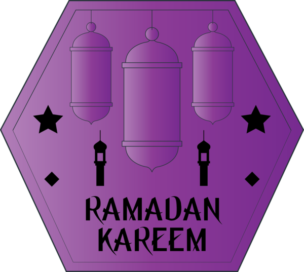 Transparent Ramadan Purple Violet for EID Ramadan for Ramadan