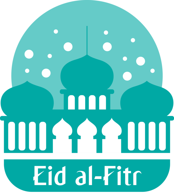 Transparent Eid al Fitr Line Logo Mosque for Id al fitr for Eid Al Fitr