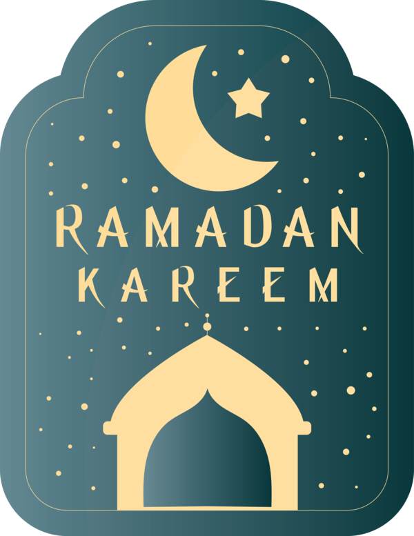 Transparent Ramadan Text Font Logo for EID Ramadan for Ramadan