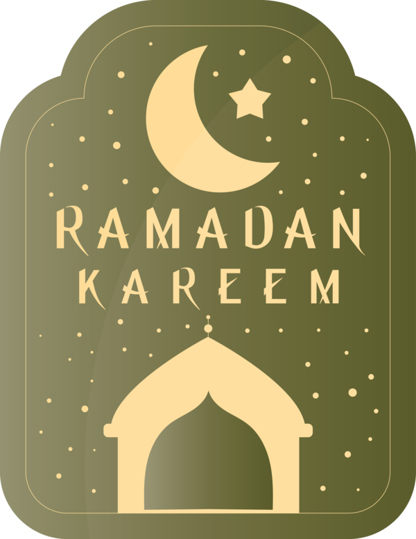 Transparent Ramadan Font Text Logo for EID Ramadan for Ramadan