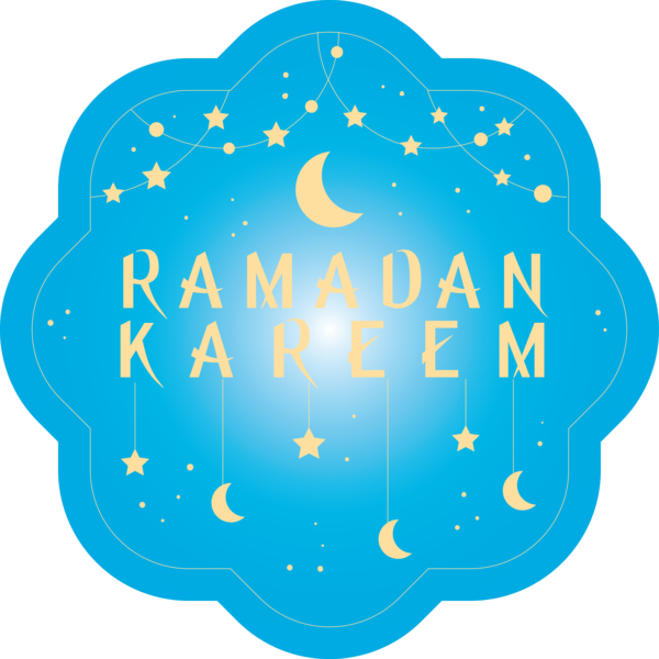Transparent Ramadan Turquoise Cloud for EID Ramadan for Ramadan