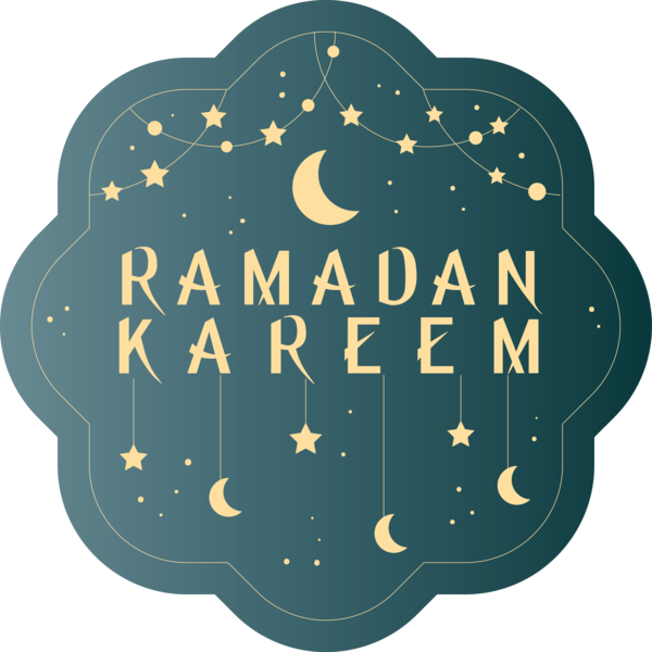 Transparent Ramadan Text Font Logo for EID Ramadan for Ramadan