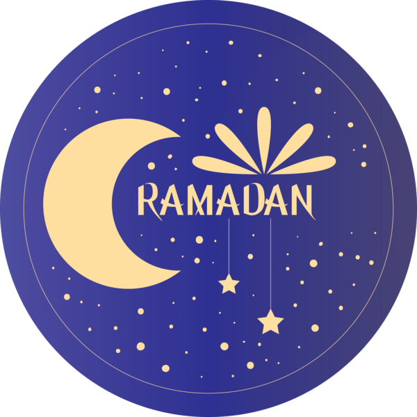 Transparent Ramadan Logo Circle for EID Ramadan for Ramadan