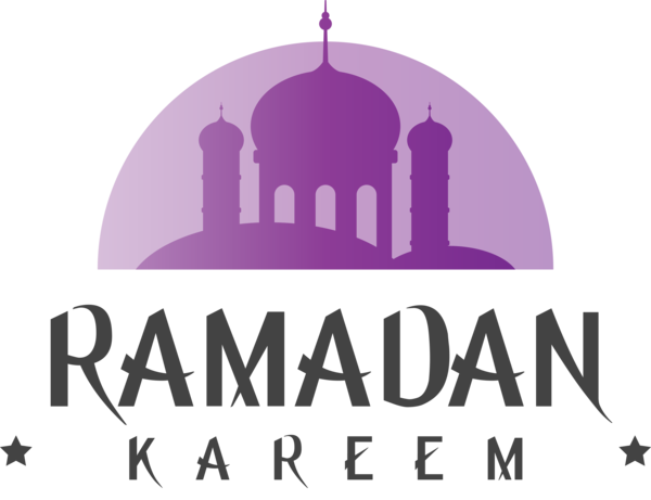 Transparent Ramadan Logo Landmark Purple for EID Ramadan for Ramadan