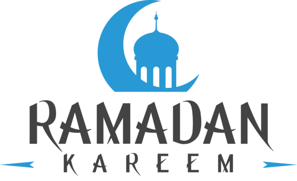 Transparent Ramadan Logo Text Font for EID Ramadan for Ramadan