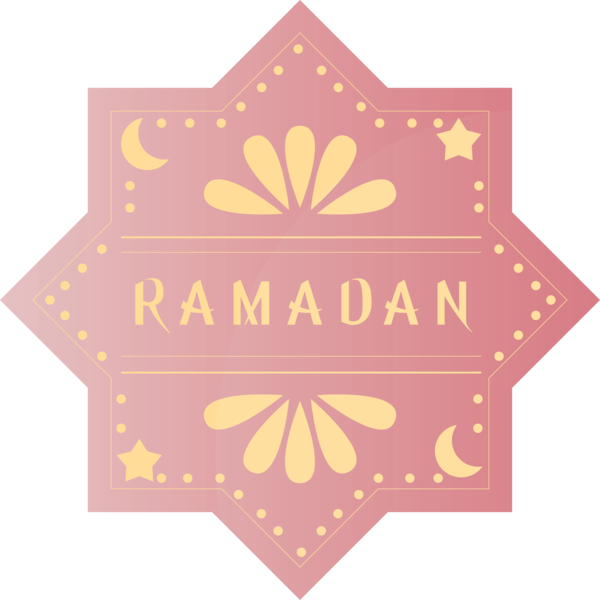 Transparent Ramadan Leaf Pattern Design for EID Ramadan for Ramadan