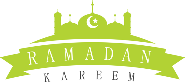 Transparent Ramadan Logo Font City for EID Ramadan for Ramadan