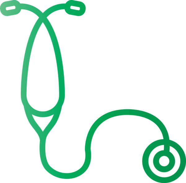 Transparent National Doctors' Day Green for Stethoscope for National Doctors Day
