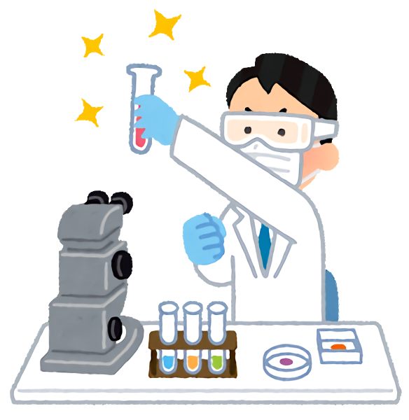 Transparent National Doctors' Day Cartoon Optical instrument Scientist for Doctor for National Doctors Day