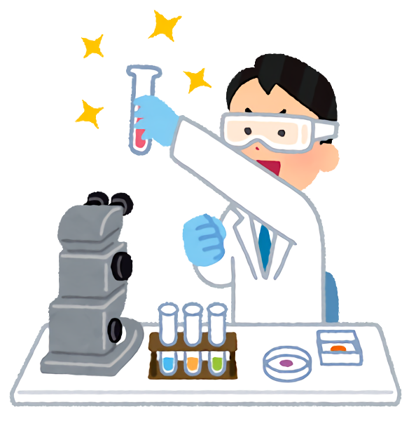Transparent National Doctors' Day Cartoon Optical instrument Scientist for Doctor for National Doctors Day