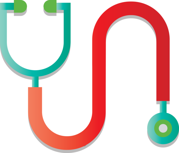 Transparent National Doctors' Day Line Font Circle for Stethoscope for National Doctors Day