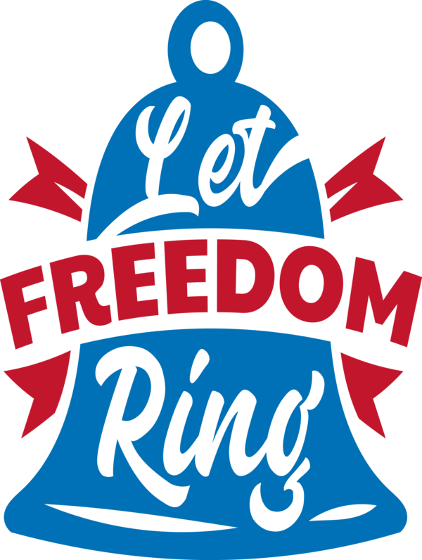Transparent US Independence Day Logo for Let Freedom Ring for Us Independence Day
