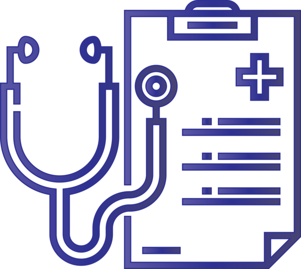 Transparent National Doctors' Day Line for Stethoscope for National Doctors Day