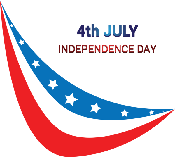 Transparent US Independence Day Line Font Logo for 4th Of July for Us Independence Day