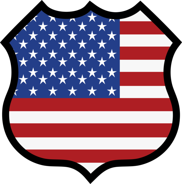 Transparent US Independence Day Flag Flag of the united states Shield for 4th Of July for Us Independence Day