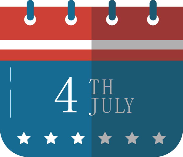 Transparent US Independence Day Font Line for 4th Of July for Us Independence Day