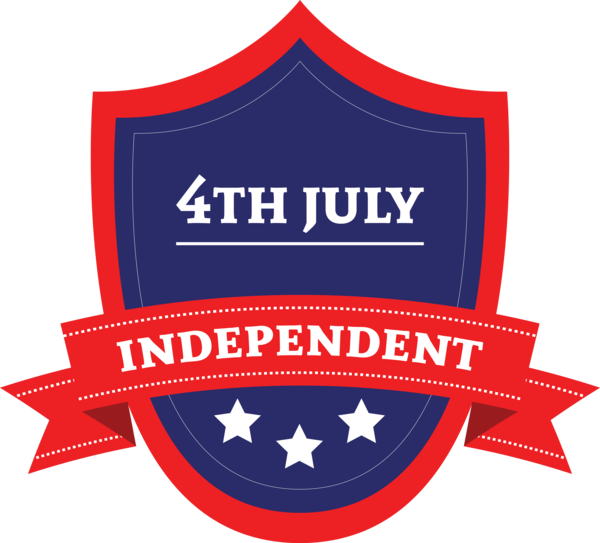 Transparent US Independence Day Emblem Logo Symbol for 4th Of July for Us Independence Day
