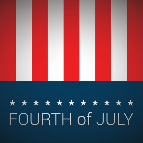 Transparent US Independence Day Text Flag Font for 4th Of July for Us Independence Day