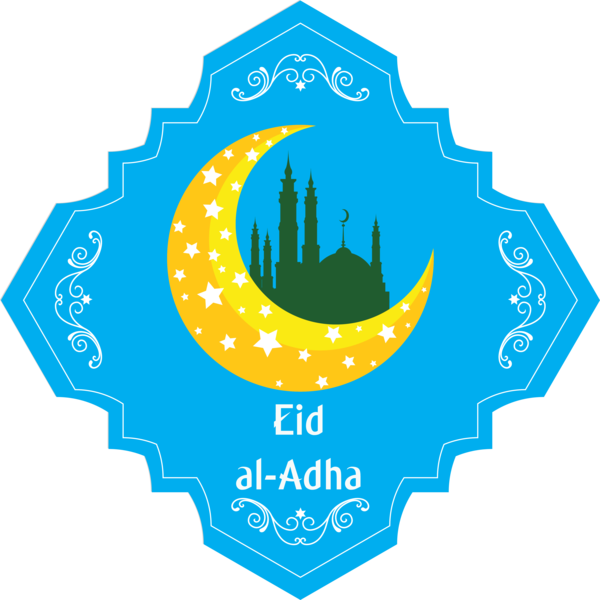 Transparent Eid al-Adha Logo Symbol for Eid Qurban for Eid Al Adha