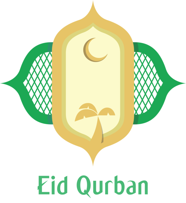 Transparent Eid al-Adha Logo Line for Eid Qurban for Eid Al Adha