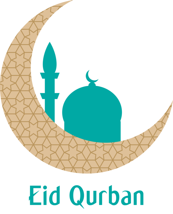 Transparent Eid al-Adha Logo Symbol Circle for Eid Qurban for Eid Al Adha