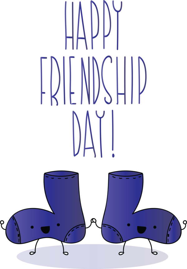Transparent International Friendship Day Text Font Line for Friendship Day for International Friendship Day