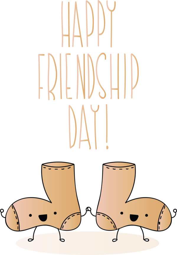 Transparent International Friendship Day Text Font Footwear for Friendship Day for International Friendship Day