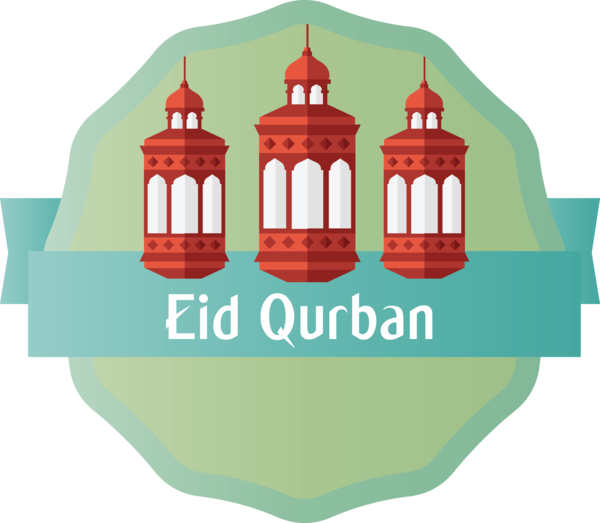 Transparent Eid al-Adha Green for Eid Qurban for Eid Al Adha