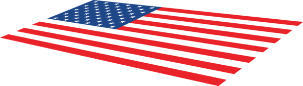 Transparent US Independence Day Flag of the United States Line United States for American Flag for Us Independence Day