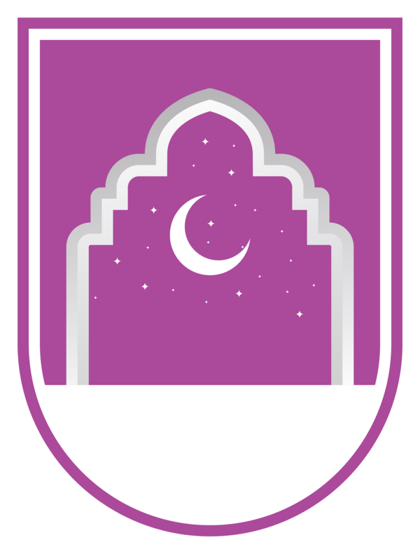 Transparent Islamic New Year Logo Flat design for Hijri New Year for Islamic New Year