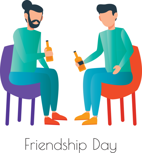 Transparent International Friendship Day Public Relations Logo Meter for Friendship Day for International Friendship Day