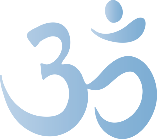 Transparent Diwali Logo Font Line for Om Symbol for Diwali