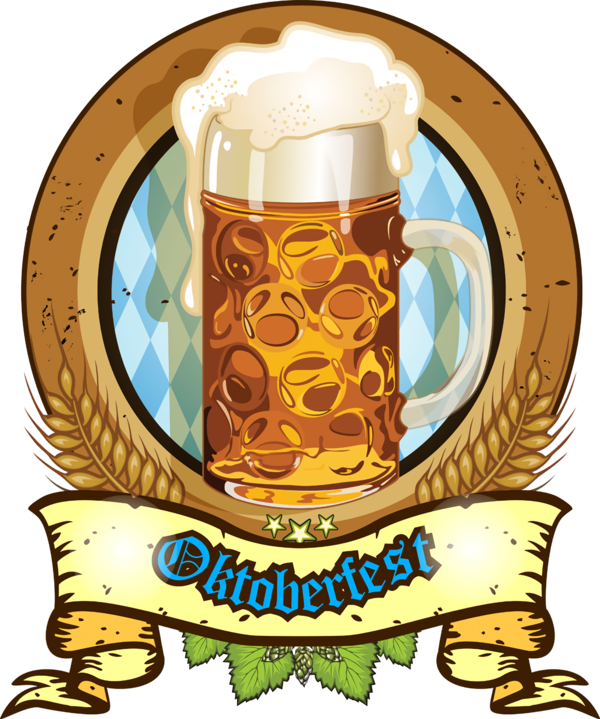 Transparent Oktoberfest Oktoberfest Beer glassware Brewery for Beer Festival Oktoberfest for Oktoberfest