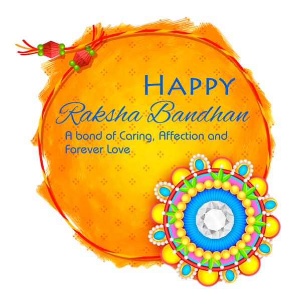 Transparent Raksha Bandhan Raksha Bandhan Festival Sibling for Rakshabandhan for Raksha Bandhan