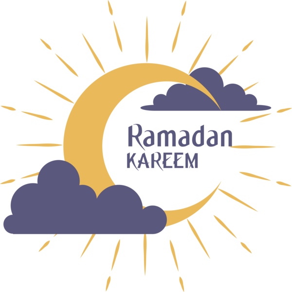 Transparent Ramadan Logo Design Lettering for EID Ramadan for Ramadan
