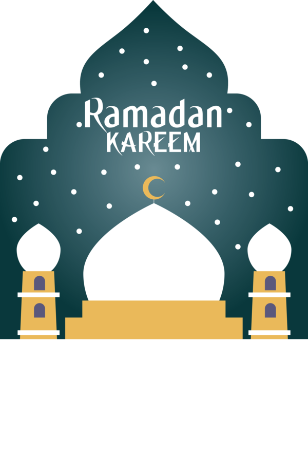 Transparent Ramadan Logo Font Pattern for EID Ramadan for Ramadan