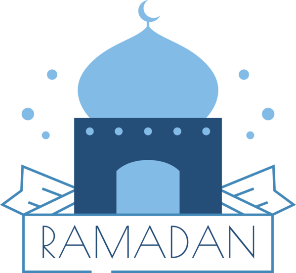 Transparent Ramadan Logo Design Font for EID Ramadan for Ramadan