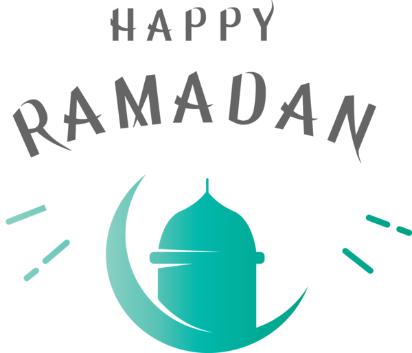 Transparent Ramadan Logo Font Green for EID Ramadan for Ramadan