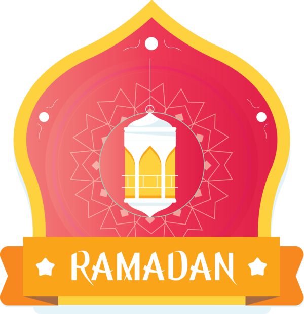 Transparent Ramadan Logo Christmas ornament Font for EID Ramadan for Ramadan