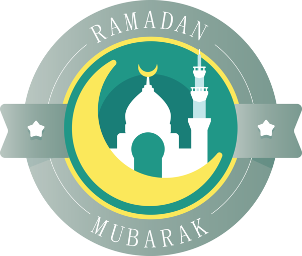 Transparent Ramadan Logo Organization Font for EID Ramadan for Ramadan